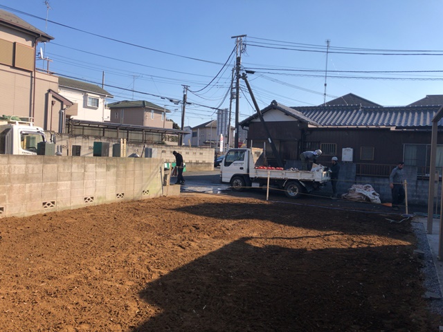 埼玉県さいたま市緑区山崎が丘の木造2階建て家屋解体工事・残置物撤去処分後の様子です。